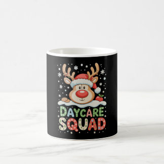 Mug Équipe de garde de Noël rennes chapeau de Père Noë