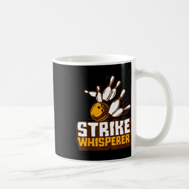 Mug Équipe de la Ligue de Bowler Funny de Whisperer (Droite)