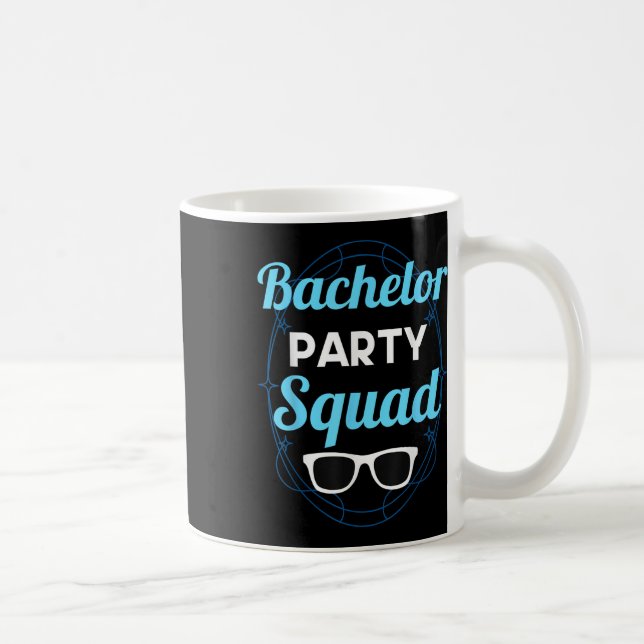 Mug Équipe de l'enterrement de vie de garçon de l'équi (Droite)