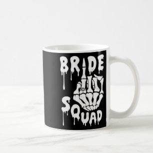 Mug Équipe de mariée Squelette main drôle Halloween Ba