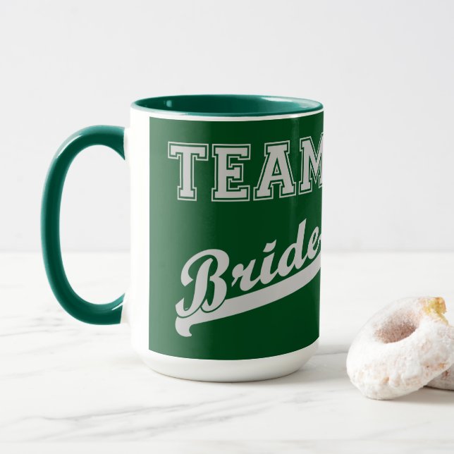Mug Équipe de mariée stylée cool (Avec donut)