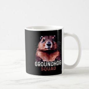 Mug Équipe de marmottes vintage amusante pour amoureux