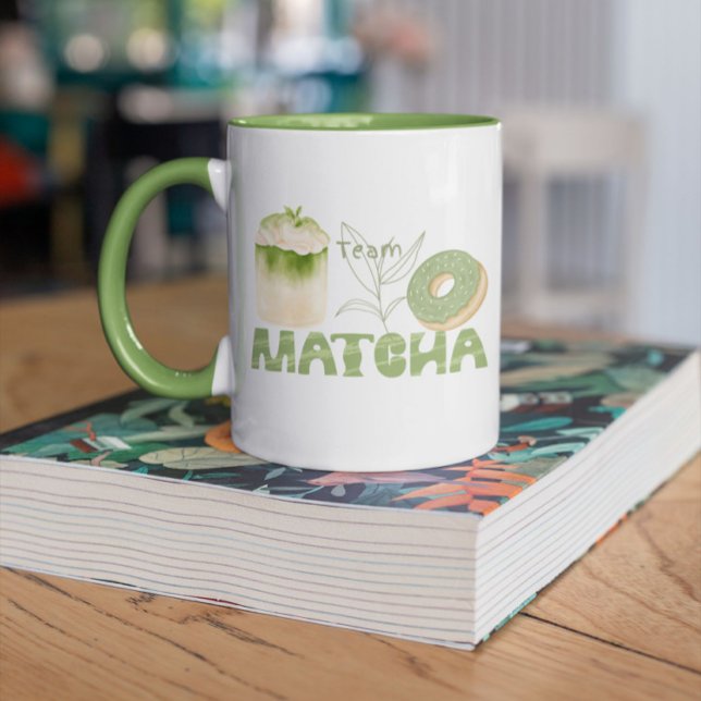 Mug Équipe de Matcha, matcha (Créateur téléchargé)