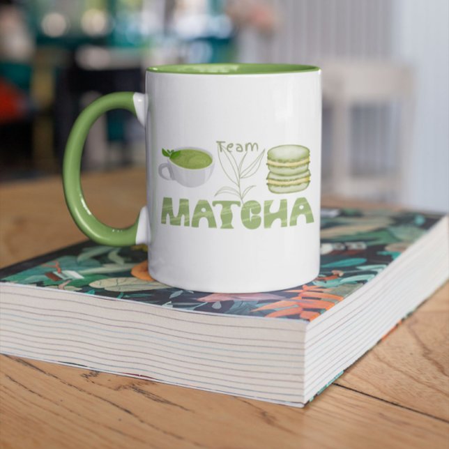 Mug Équipe de Matcha, matcha (Créateur téléchargé)