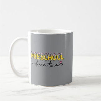 Mug Équipe de maternelle retour à l'école crayon drôle