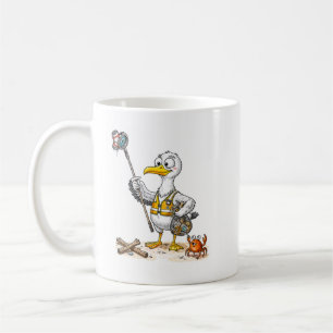 Mug Équipe de nettoyage de la plage de l'oiseau de ban