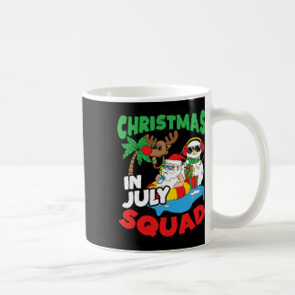 Mug Équipe de Noël en Juillet Santa et Amis Xmas Pour