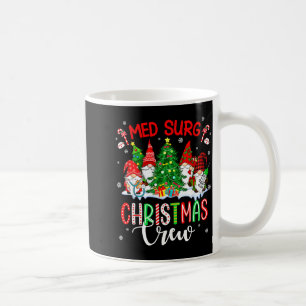 Mug Équipe de Noël Med Chir Groupe de Lutins Décorant