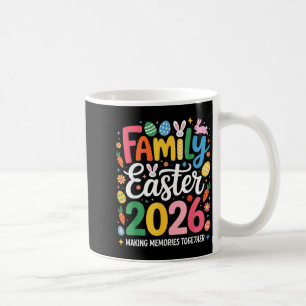 Mug Équipe de Pâques familiale 2026 Squad Cute Bunny H