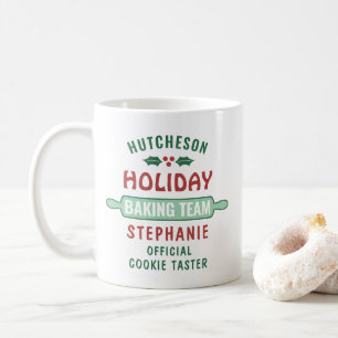 Mug Équipe de pâtisserie de Noël Cookie Party mignonne