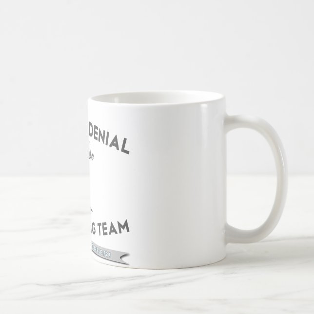 Mug Équipe de plongée de falaise de démenti de gravité (Droite)