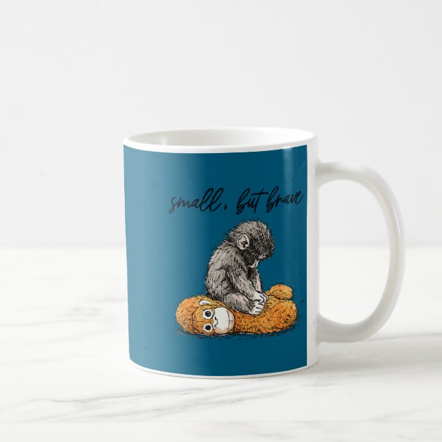 Mug Équipe de poing bébé singe poing singe mème  (Droite)