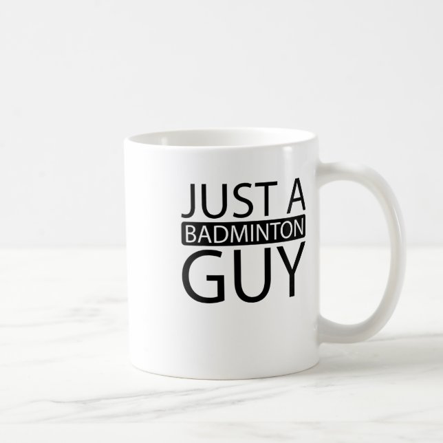 Mug Équipe De Raquette De Navette - Racquet Juste Un B (Droite)