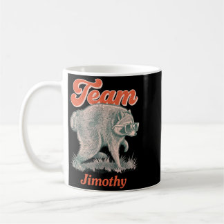 Mug Équipe de raton laveur drôle Jimothy pour hommes