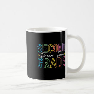 Mug Équipe de rêve de deuxième année Enseignant Élève