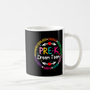 Mug Équipe de rêve de pré-maternelle retour à l'école