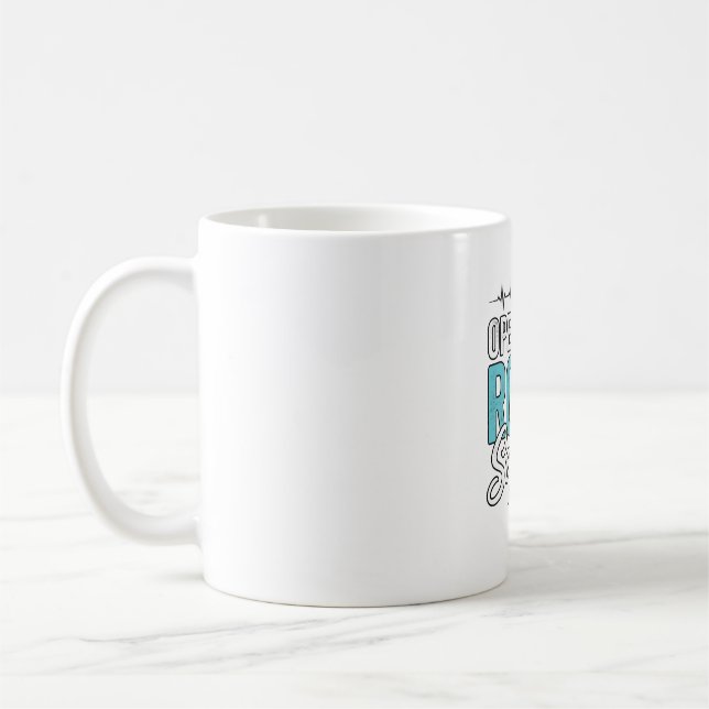 Mug Équipe de salle d'opération Chemise de conception  (Gauche)