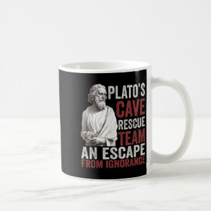 Mug Équipe de Secourt de la grotte Platos - Philosophi