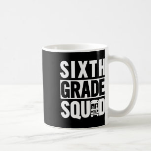 Mug Équipe de sixième année (6e année - texte blanc)