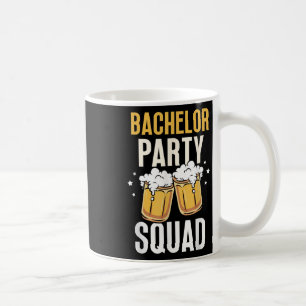 Mug Équipe de soirée de garçon d'honneur Épouse Marié 