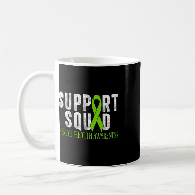 Mug Équipe de soutien à la motivation Sensibilisation  (Gauche)