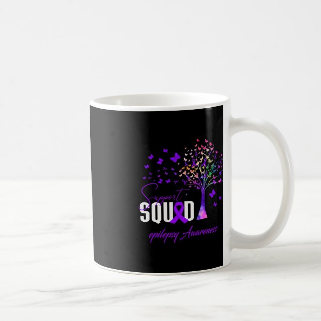 Mug Équipe De Soutien À La Sensibilisation À L'Épileps (Droite)