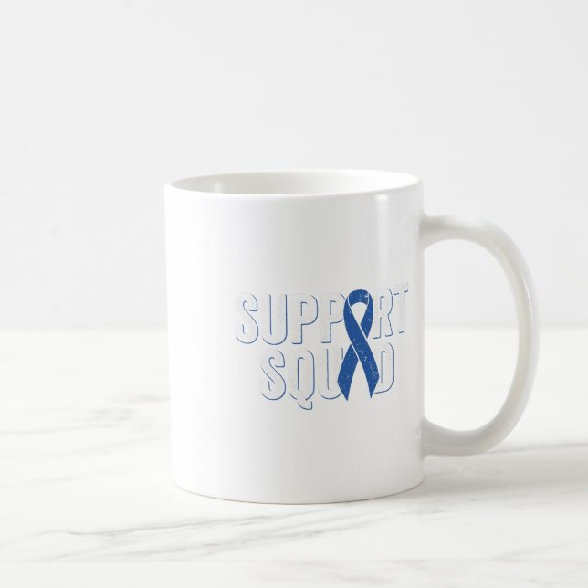 Mug Équipe de soutien au cancer du côlon (Droite)