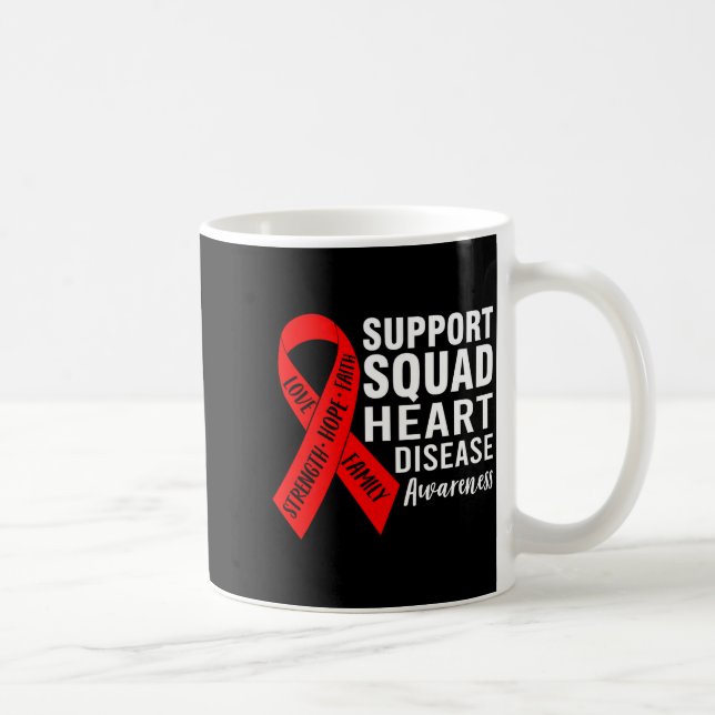 Mug Équipe de soutien de force Sensibilisation à la ma (Droite)