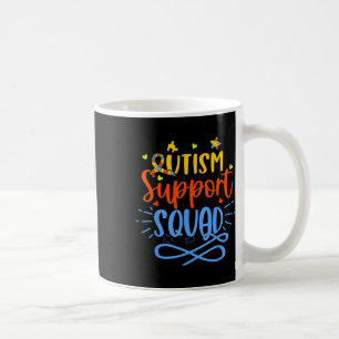 Mug Équipe de soutien pour l'autisme Groupe de sensibi