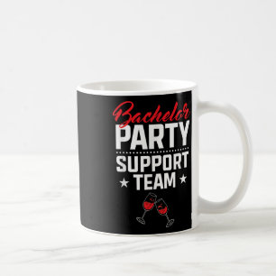 Mug Équipe de soutien pour l'enterrement de vie de gar