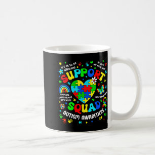 Mug Équipe de soutien puzzle de sensibilisation à l'au