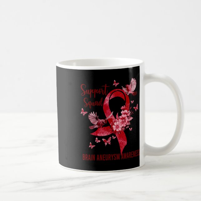 Mug Équipe de soutien Sensibilisation à l'anévrisme cé (Droite)