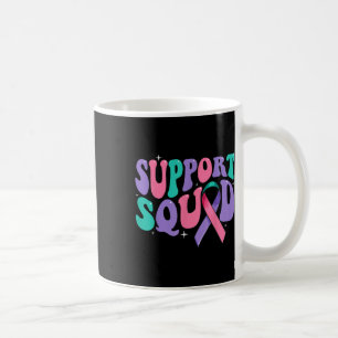 Mug Équipe de soutien super Sensibilisation au cancer