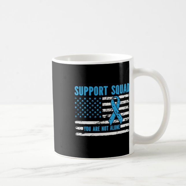 Mug Équipe de soutien Vous n'êtes pas seul (Droite)