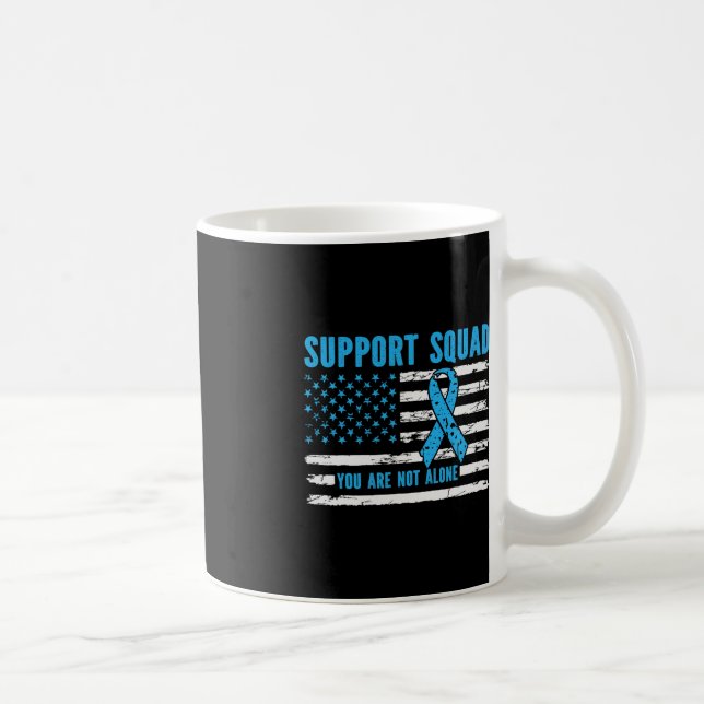 Mug Équipe de soutien Vous n'êtes pas seul (Droite)