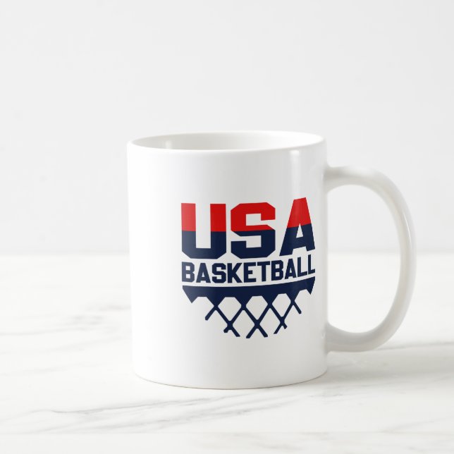 Mug Équipe de sports de basket-ball Usa  (Droite)