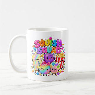 Mug Équipe de Squish Virale Squishies Popcorn Beurre D