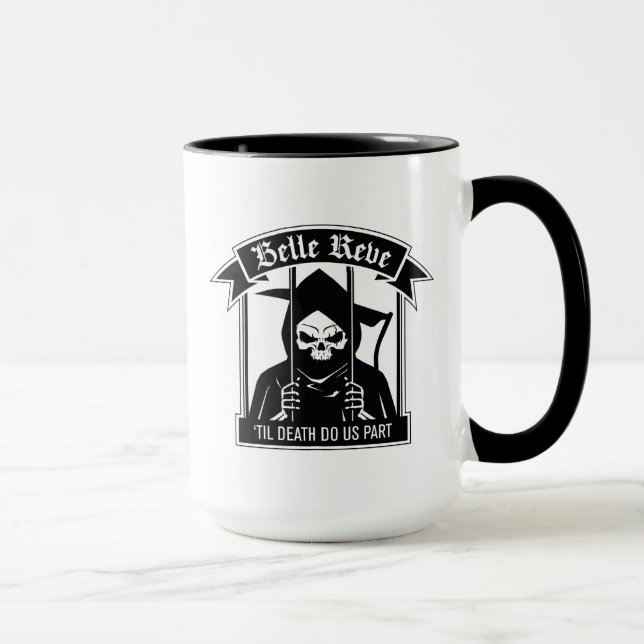 Mug Équipe de suicide | Belle Reve Reaper Graphic (Droite)