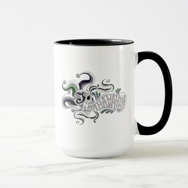 Mug Équipe de suicide | Joker Skull - Haha (Droite)