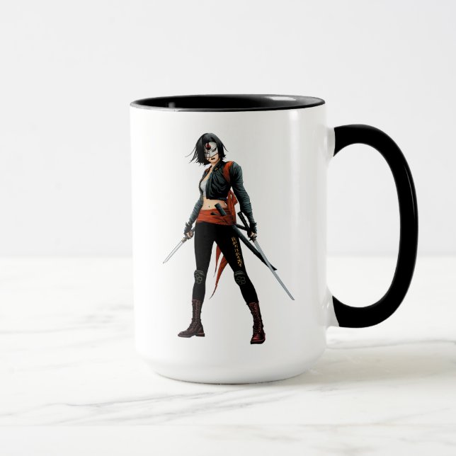 Mug Équipe de suicide | Katana Comic Book Art (Droite)