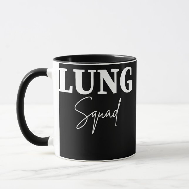 Mug Équipe de thérapeutes respiratoires de l'équipe RT (Gauche)