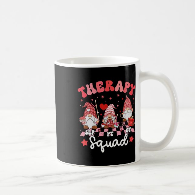 Mug Équipe de thérapie Slp Ot Pt Saint-Valentin Équipe (Droite)