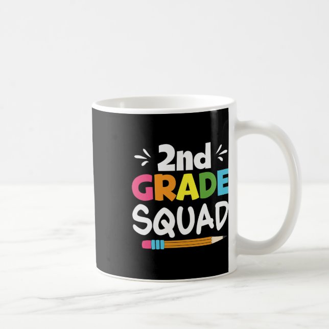 Mug Équipe d'élèves de 2e année Deuxième équipe d'ense (Droite)