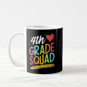 Mug Équipe d'élèves de 4e année Quatrième enseignant R