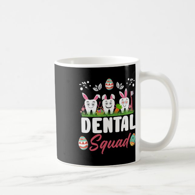 Mug Équipe dentaire Funny Tooth Dental Squad instantan (Droite)