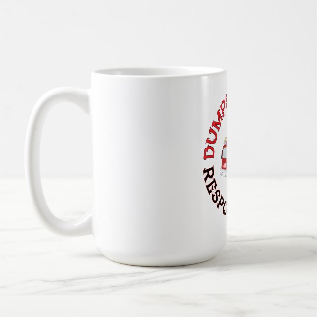 Mug Équipe d'intervention en décharge enflammée (Gauche)