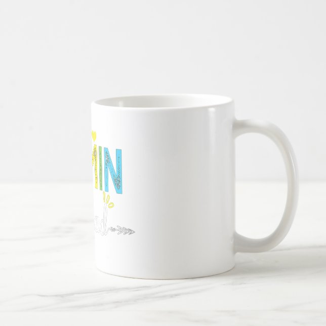 Mug Équipe Du Bureau De L'Administration Équipe Du Gro (Droite)