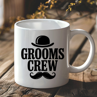 Mug Équipe du marié Chapeau melon enterrement de vie d