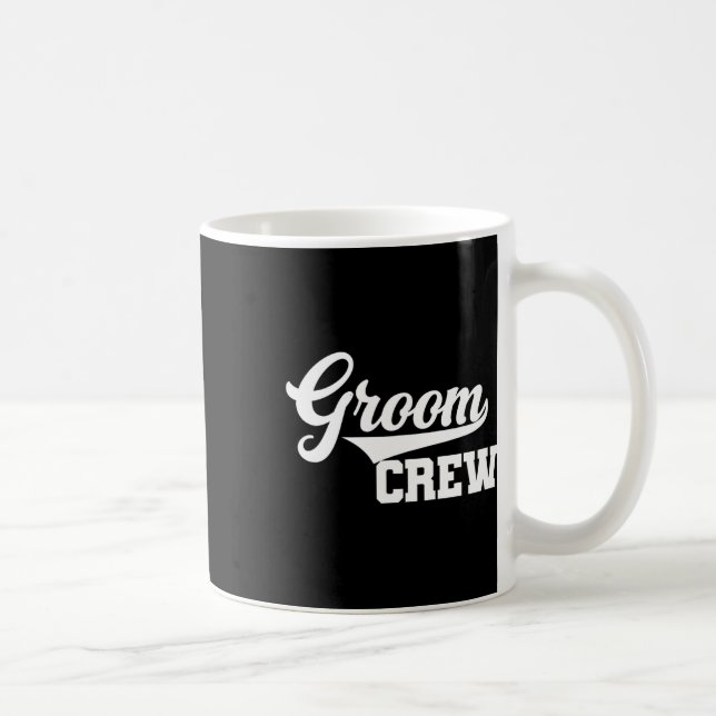 Mug Équipe du marié Garçon d'honneur Enterrement de vi (Droite)