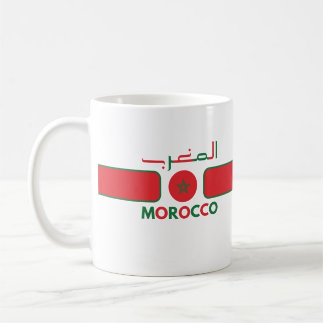 Mug Équipe du Maroc de football (Gauche)